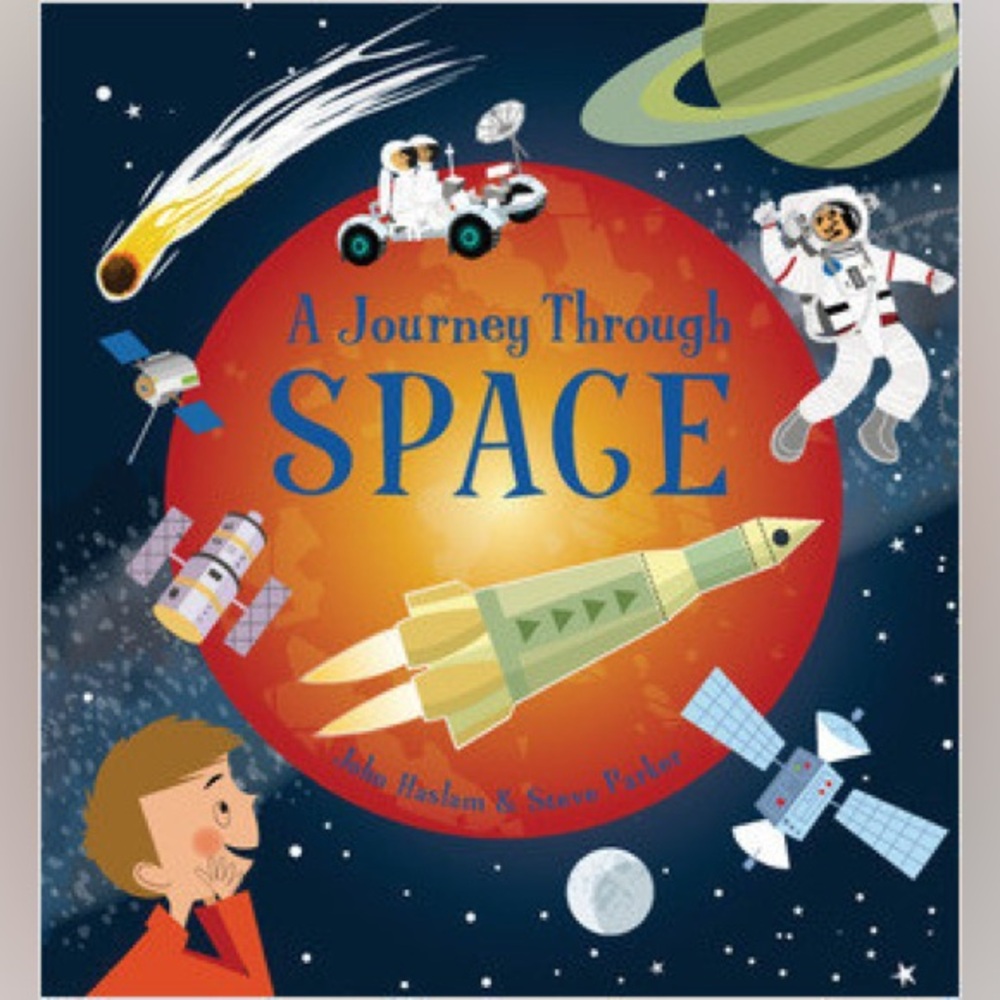 BUNDLE & SAVE 🚀 A Journey Through Space Hardcover Book by John Haslam